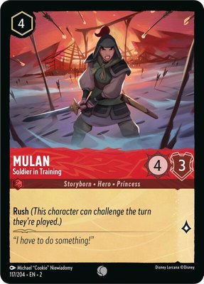 Mulan - Soldier in Training, Rise of the Floodborn