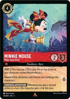 Minnie Mouse - Wide-Eyed Diver, Rise of the Floodborn