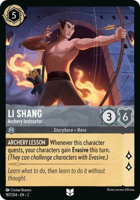 Li Shang - Archery Instructor, Rise of the Floodborn