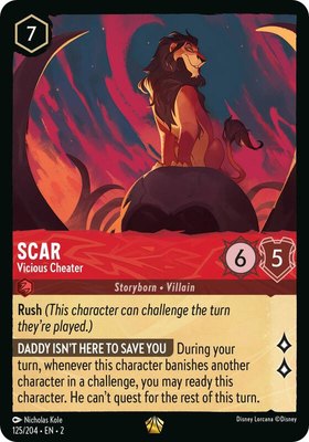 Scar - Vicious Cheater, Rise of the Floodborn