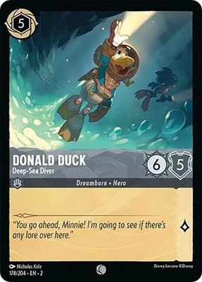 Donald Duck - Deep-Sea Diver, Rise of the Floodborn