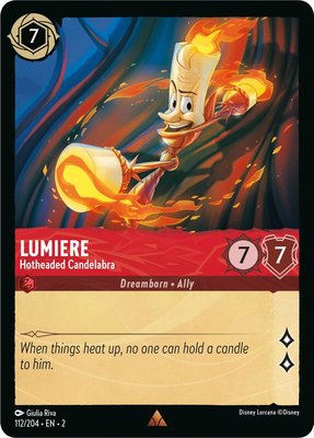 Lumiere - Hotheaded Candelabra, Rise of the Floodborn