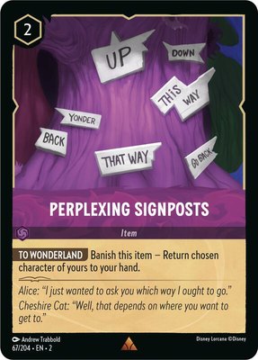 Perplexing Signposts, Rise of the Floodborn