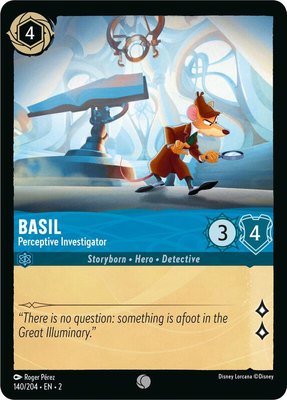 Basil - Perceptive Investigator, Rise of the Floodborn