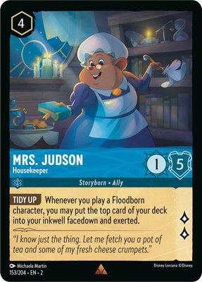 Mrs. Judson - Housekeeper, Rise of the Floodborn