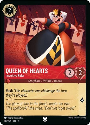 Queen of Hearts - Impulsive Ruler, Rise of the Floodborn