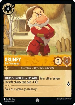 Grumpy - Bad-Tempered, Rise of the Floodborn