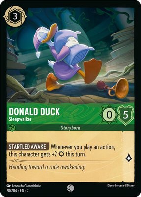 Donald Duck - Sleepwalker, Rise of the Floodborn