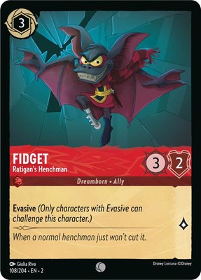Fidget - Ratigan's Henchman, Rise of the Floodborn