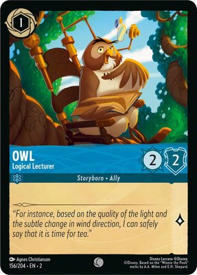 Owl - Logical Lecturer, Rise of the Floodborn