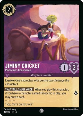 Jiminy Cricket - Pinocchio's Conscience, Rise of the Floodborn