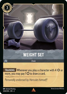 Weight Set, Rise of the Floodborn