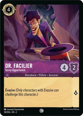 Dr. Facilier - Savvy Opportunist, Rise of the Floodborn