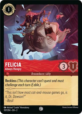 Felicia - Always Hungry, Rise of the Floodborn
