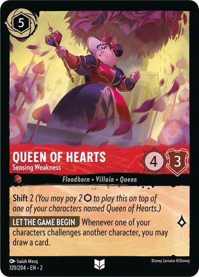 Queen of Hearts - Sensing Weakness, Rise of the Floodborn