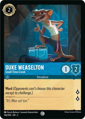 Duke Weaselton - Small-Time Crook, Rise of the Floodborn