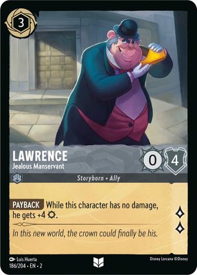 Lawrence - Jealous Manservant, Rise of the Floodborn