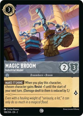 Magic Broom - Industrial Model, Rise of the Floodborn