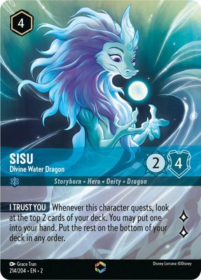 Sisu - Divine Water Dragon (Enchanted), Rise of the Floodborn