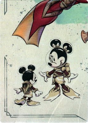 Minnie Mouse - Wide-Eyed Diver Puzzle Insert (Bottom Left), Rise of the Floodborn