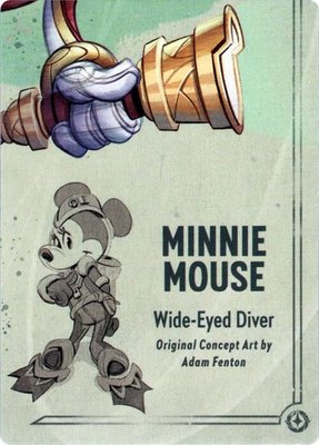 Minnie Mouse - Wide-Eyed Diver Puzzle Insert (Bottom Right), Rise of the Floodborn