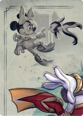Minnie Mouse - Wide-Eyed Diver Puzzle Insert (Top Left), Rise of the Floodborn