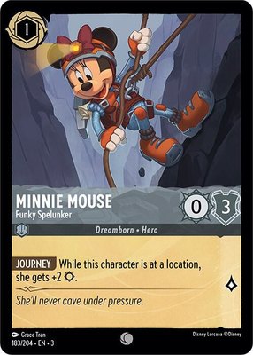 Minnie Mouse - Funky Spelunker, Into the Inklands