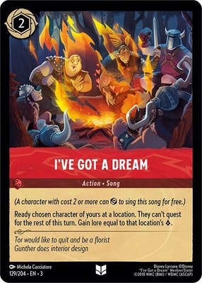 I've Got a Dream, Into the Inklands