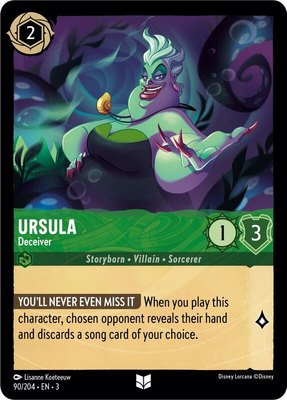 Ursula - Deceiver, Into the Inklands