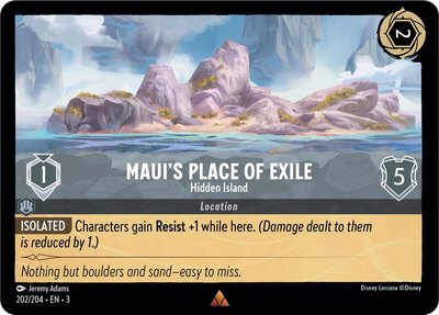 Maui's Place of Exile - Hidden Island, Into the Inklands