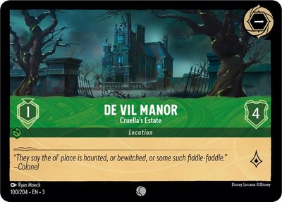 De Vil Manor - Cruella's Estate, Into the Inklands