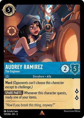 Audrey Ramirez - The Engineer, Into the Inklands