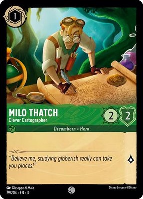 Milo Thatch - Clever Cartographer, Into the Inklands