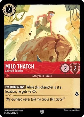 Milo Thatch - Spirited Scholar, Into the Inklands