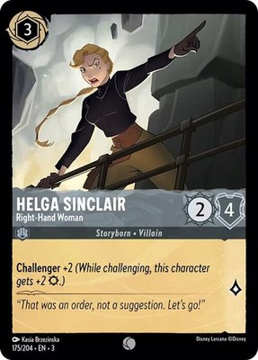 Helga Sinclair - Right-Hand Woman, Into the Inklands
