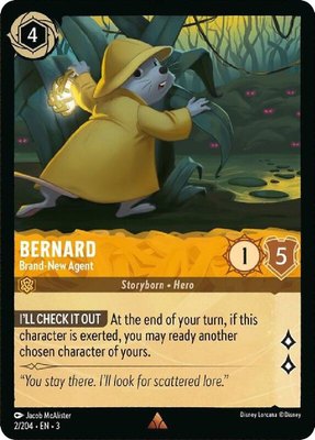 Bernard - Brand-New Agent, Into the Inklands