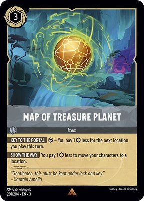 Map of Treasure Planet, Into the Inklands