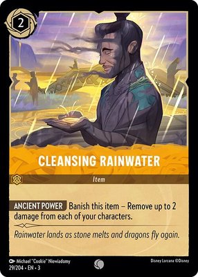 Cleansing Rainwater, Into the Inklands
