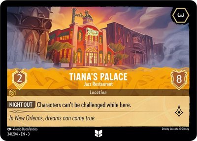 Tiana's Palace - Jazz Restaurant, Into the Inklands