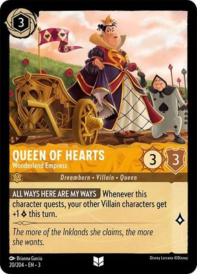 Queen of Hearts - Wonderland Empress, Into the Inklands