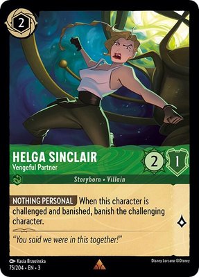 Helga Sinclair - Vengeful Partner, Into the Inklands