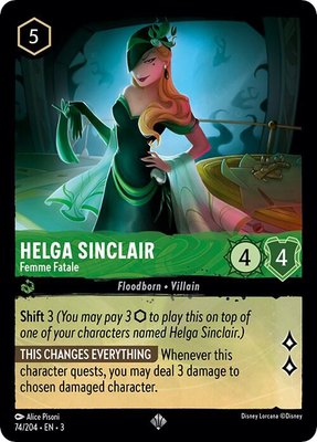 Helga Sinclair - Femme Fatale, Into the Inklands