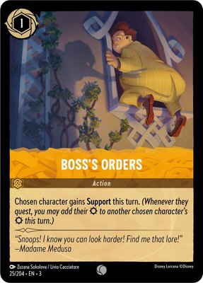 Boss's Orders, Into the Inklands