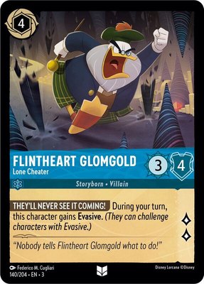 Flintheart Glomgold - Lone Cheater, Into the Inklands