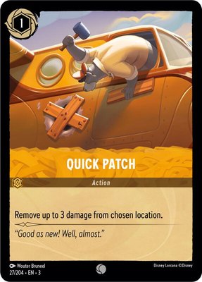 Quick Patch, Into the Inklands
