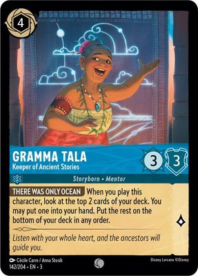 Gramma Tala - Keeper of Ancient Stories, Into the Inklands