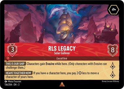 RLS Legacy - Solar Galleon, Into the Inklands
