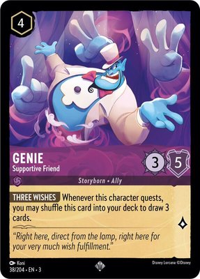 Genie - Supportive Friend, Into the Inklands
