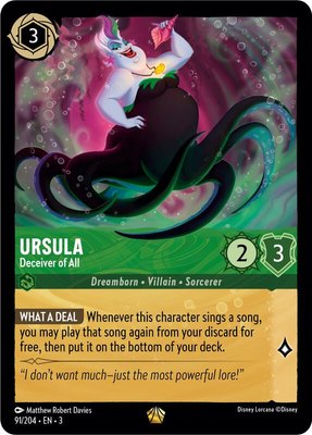 Ursula - Deceiver of All, Into the Inklands