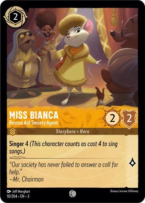 Miss Bianca - Rescue Aid Society Agent, Into the Inklands